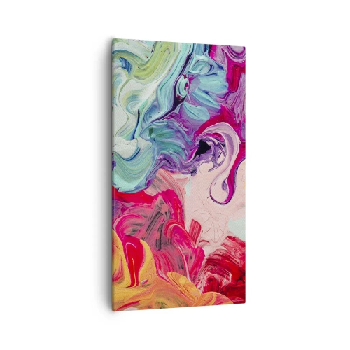 Obraz na płótnie - Narodziny barw - 55x100 cm