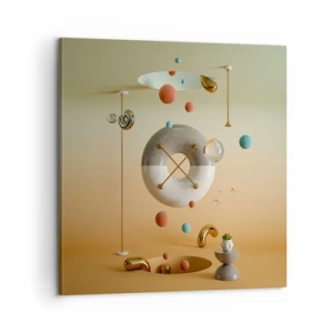 Obraz na płótnie - Wszystko się zdarzyć może - 60x60 cm