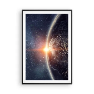 Plakat w czarnej ramie - W nowej perspektywie - 61x91 cm