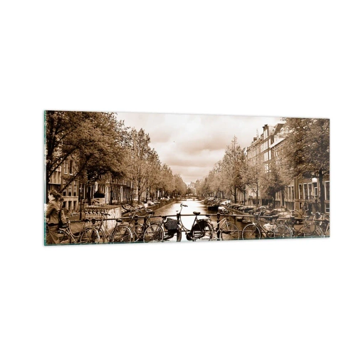 Obraz na szkle - Holenderskie klimaty - 100x40 cm