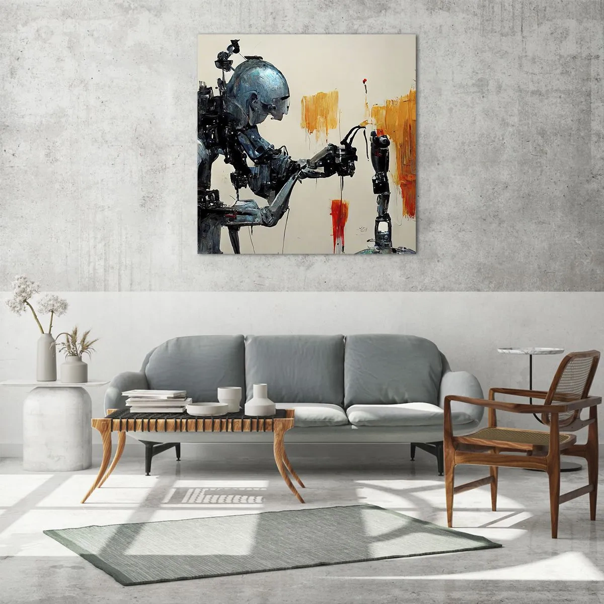 Obraz na szkle - Już jutro… - 60x60 cm