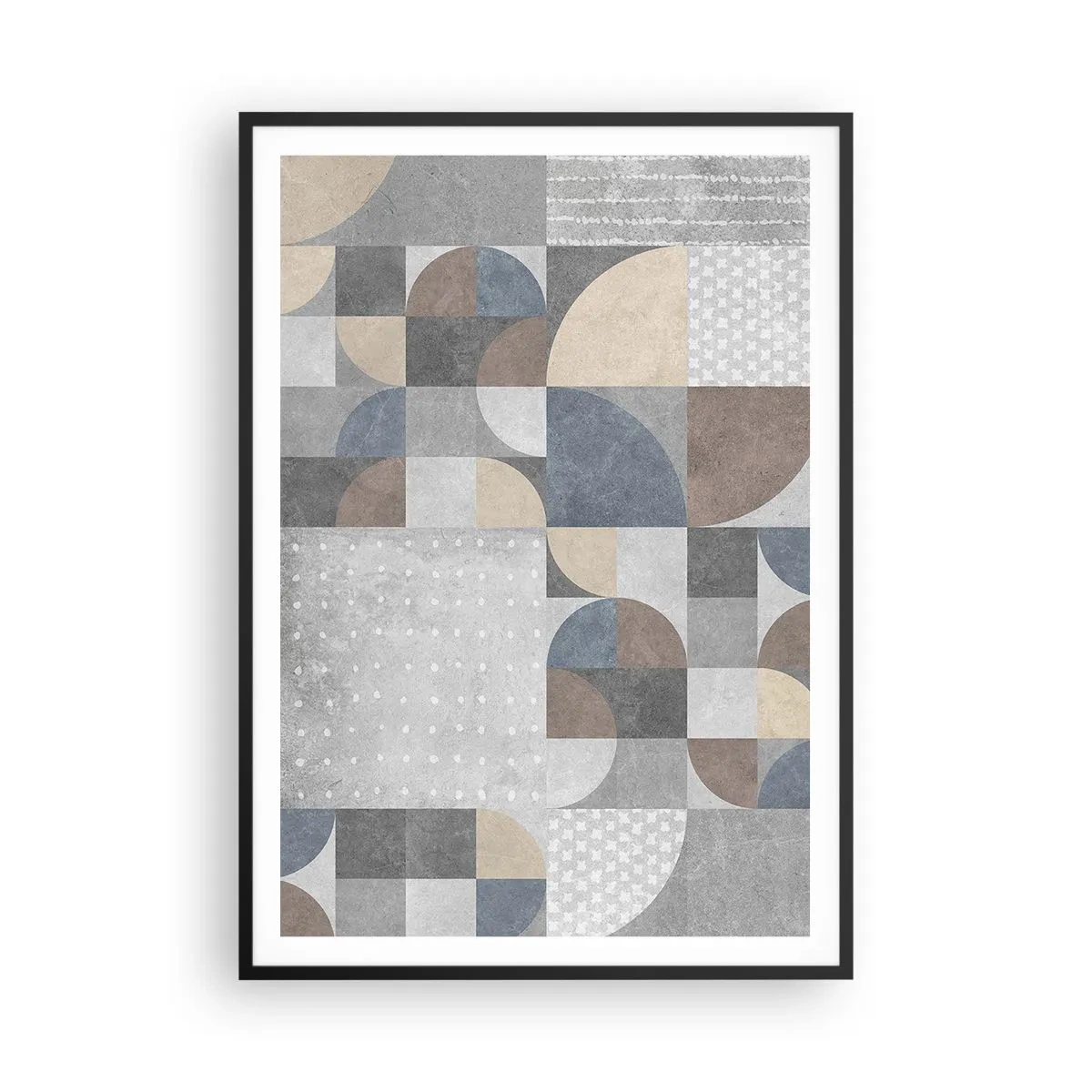 Plakat w czarnej ramie - Ceramiczna fantazja - 70x100 cm