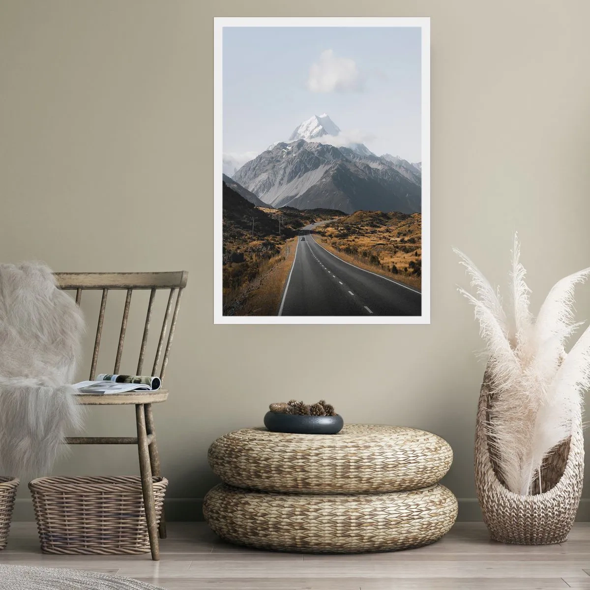 Plakat - Droga do serca gór - 70x100 cm