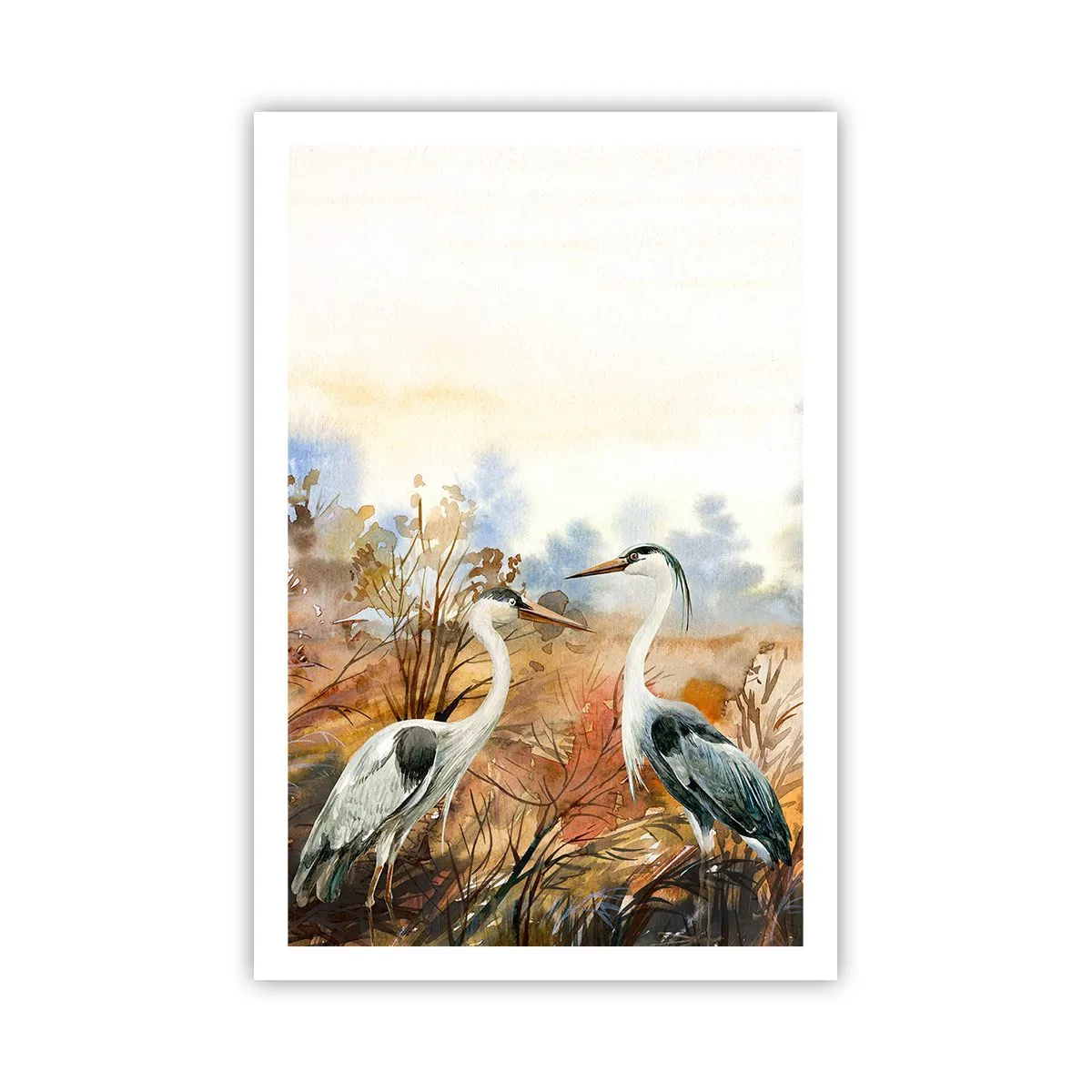 Plakat - Dokąd jesienią? - 61x91 cm