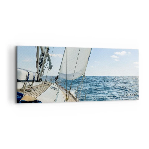 Obraz na płótnie - Ahoj, przygodo - 100x40 cm