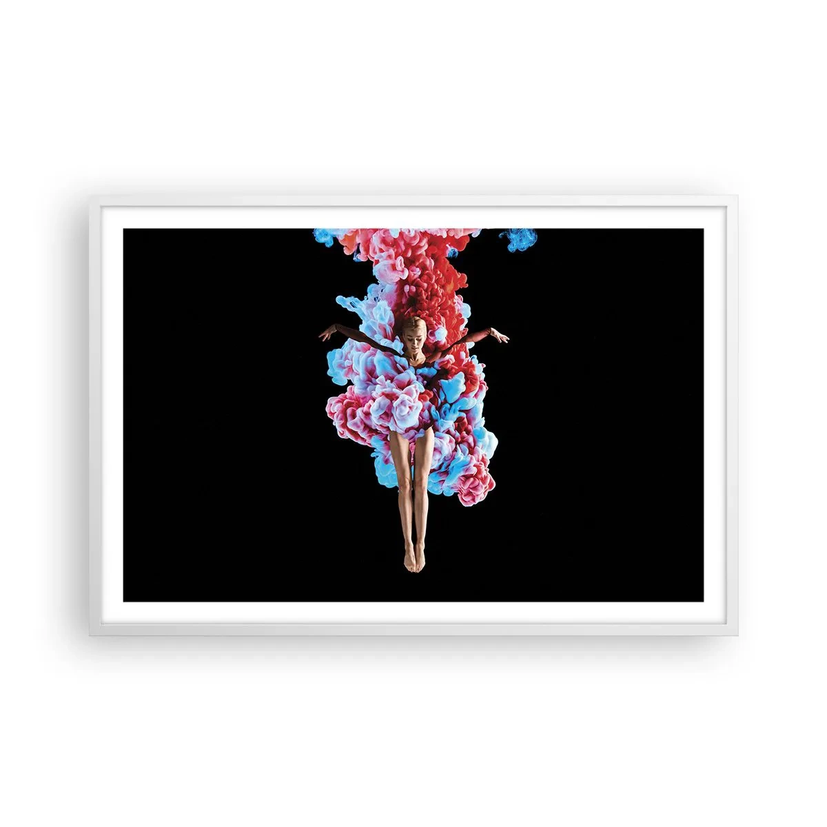 Plakat w białej ramie - W pełnym rozkwicie - 91x61 cm