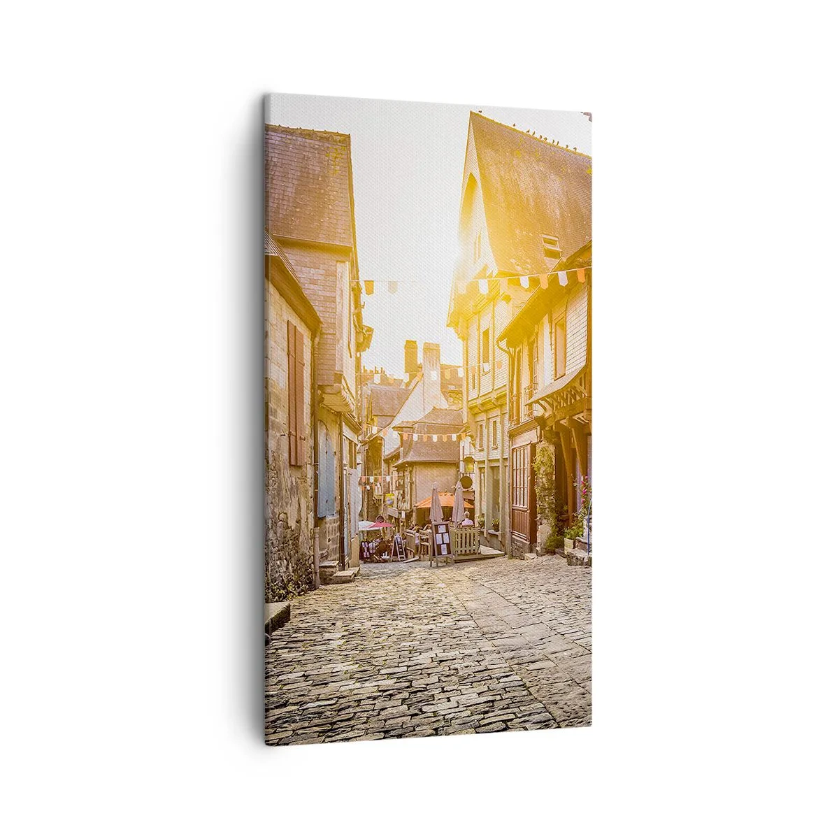 Obraz na płótnie - Biały duch miasteczka - 45x80 cm