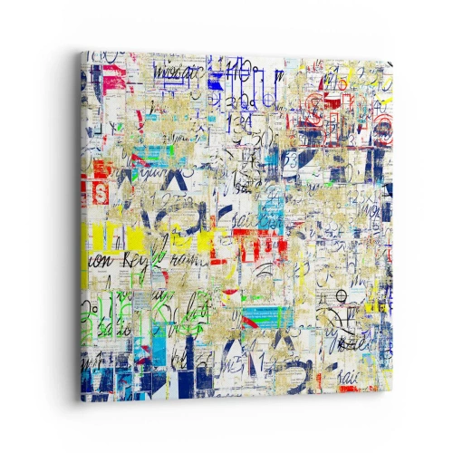 Obraz na płótnie - Po prostu cieszy oczy - 40x40 cm