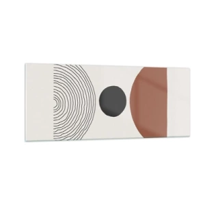 Obraz na szkle - W centrum uwagi - 100x40 cm