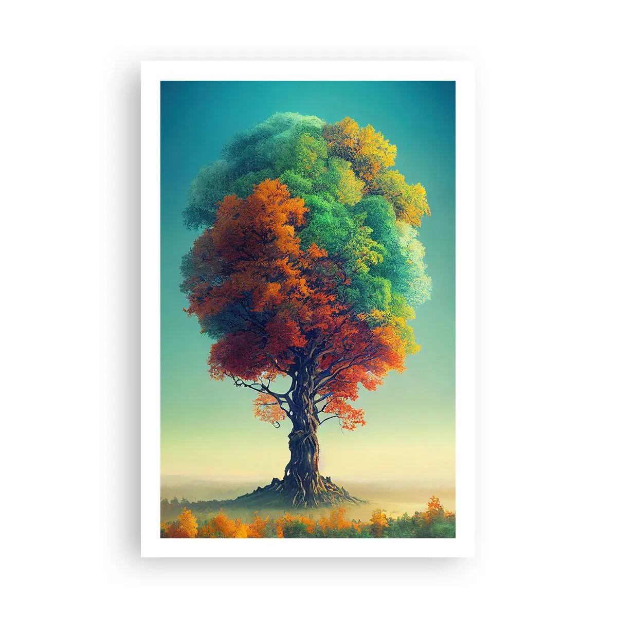 Plakat - Dąb – ojciec natury - 61x91 cm