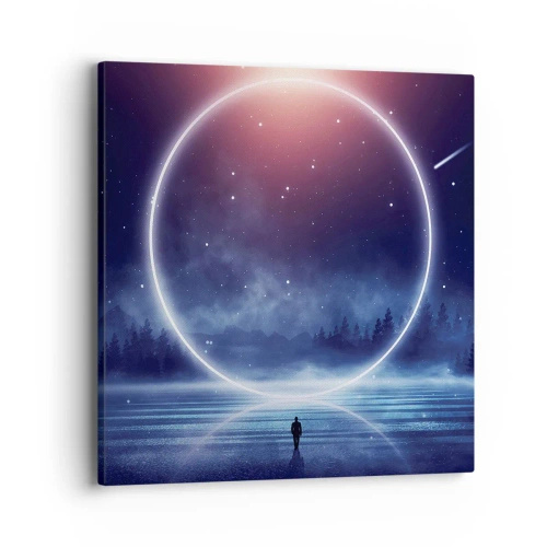 Obraz na płótnie - Już tu są… - 40x40 cm