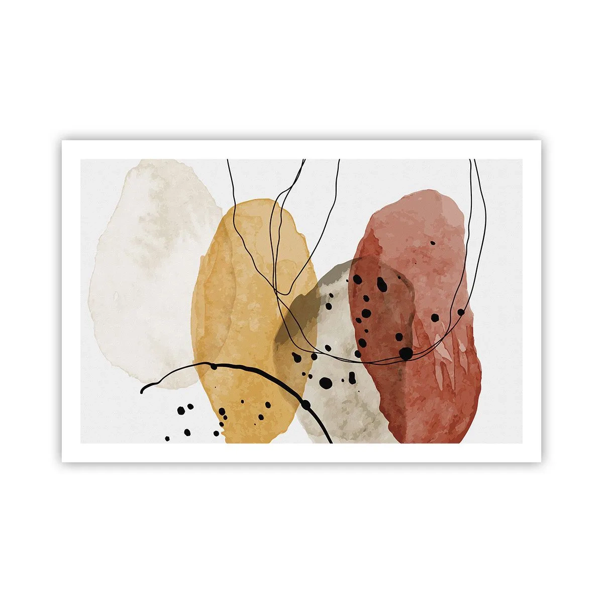Plakat - Jak powietrze lekkie, przejrzyste - 91x61 cm