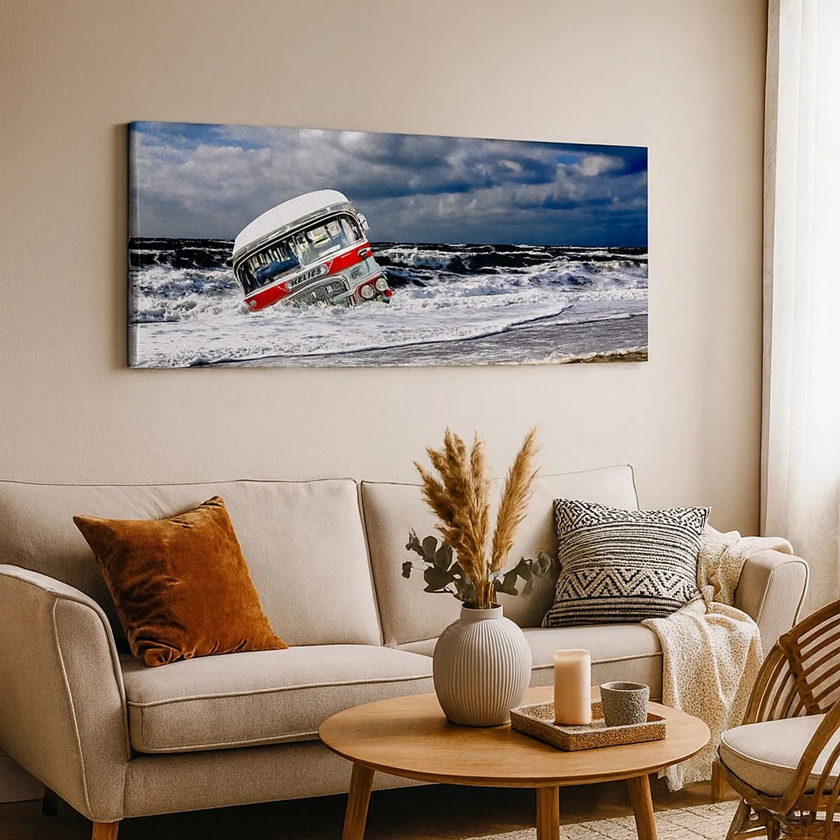 Obraz na płótnie - I co się dziwisz? - 100x40 cm