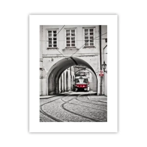 Plakat - Przez miejski labirynt - 30x40 cm