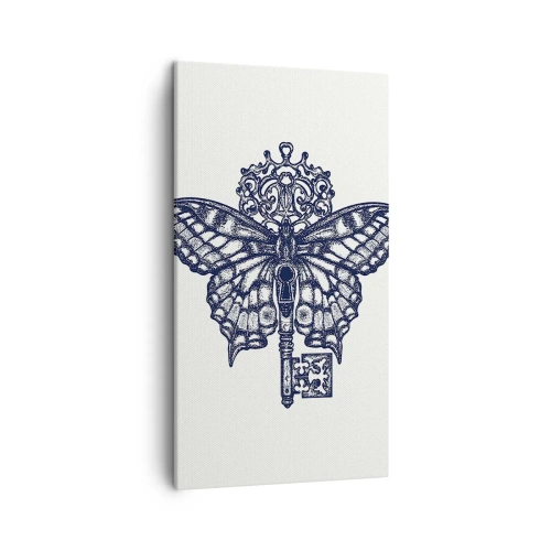 Obraz na płótnie - Wszystkie tajemnice serca - 45x80 cm