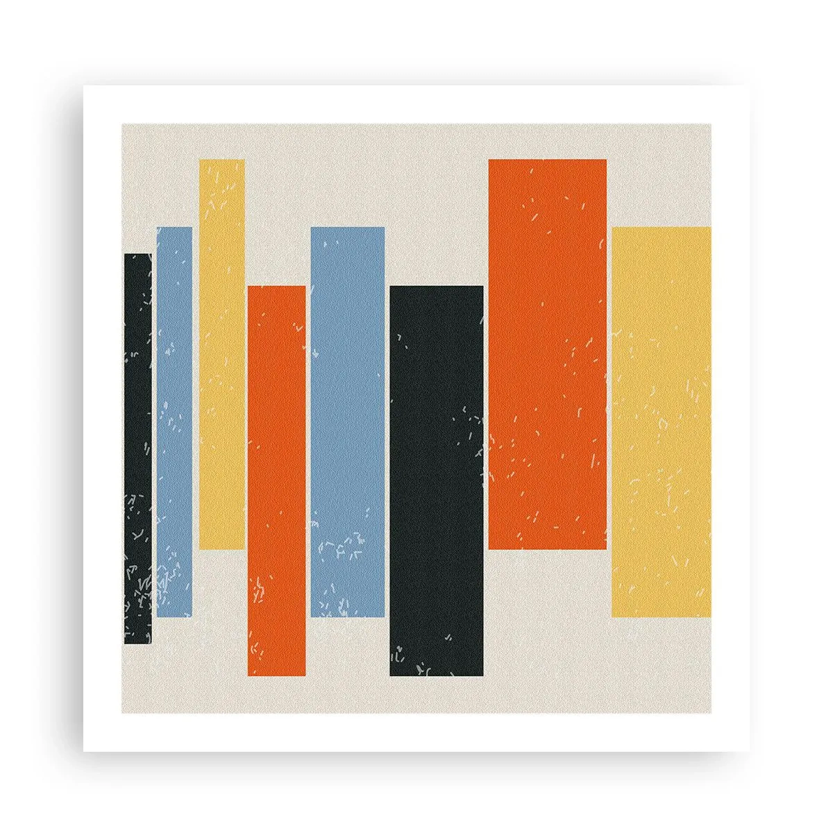 Plakat - Zapis muzyki - 60x60 cm
