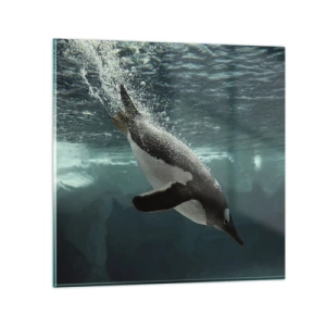 Obraz na szkle - Witaj w moim świecie - 70x70 cm