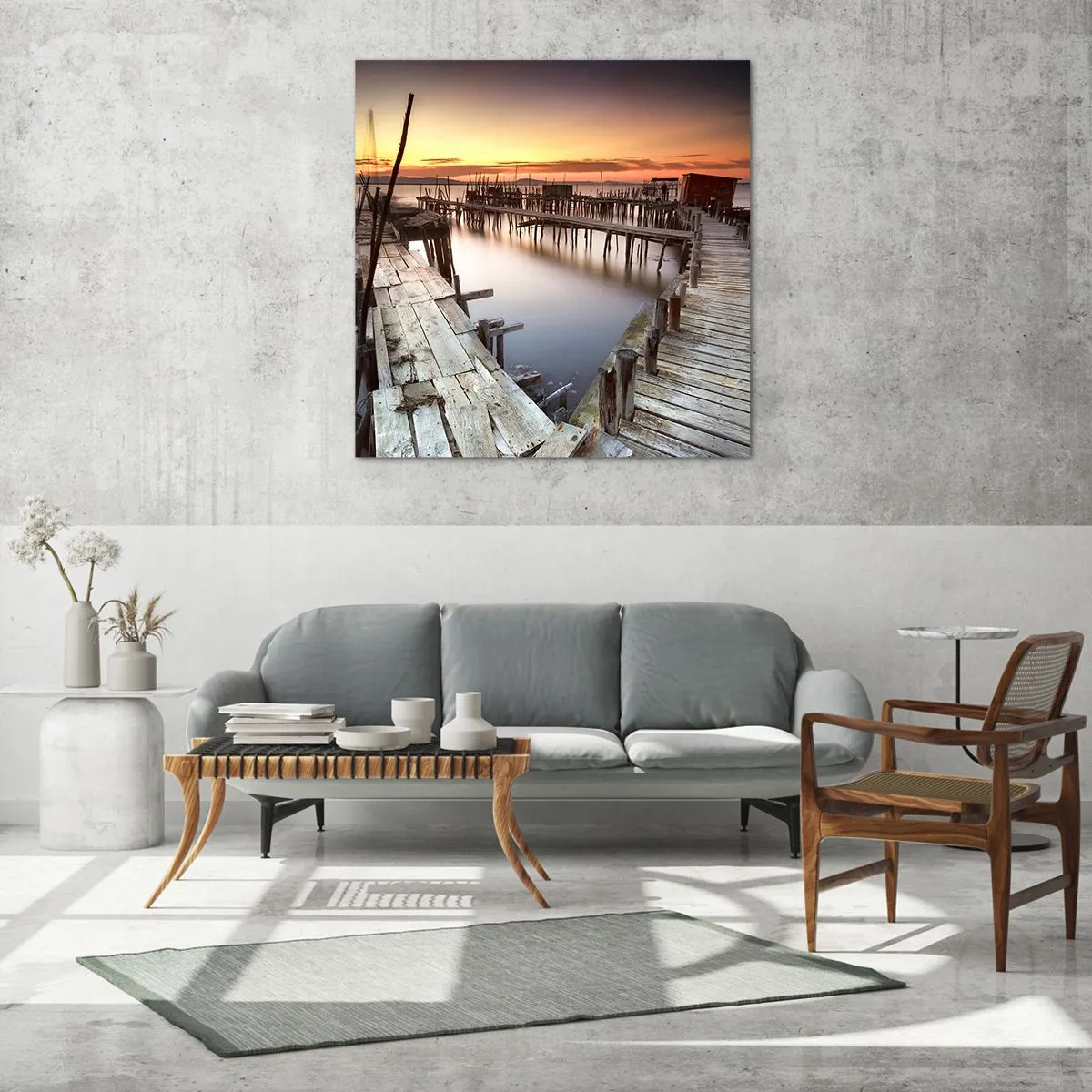 Obraz na szkle - Autentyk, nie turystyczna atrapa - 70x70 cm