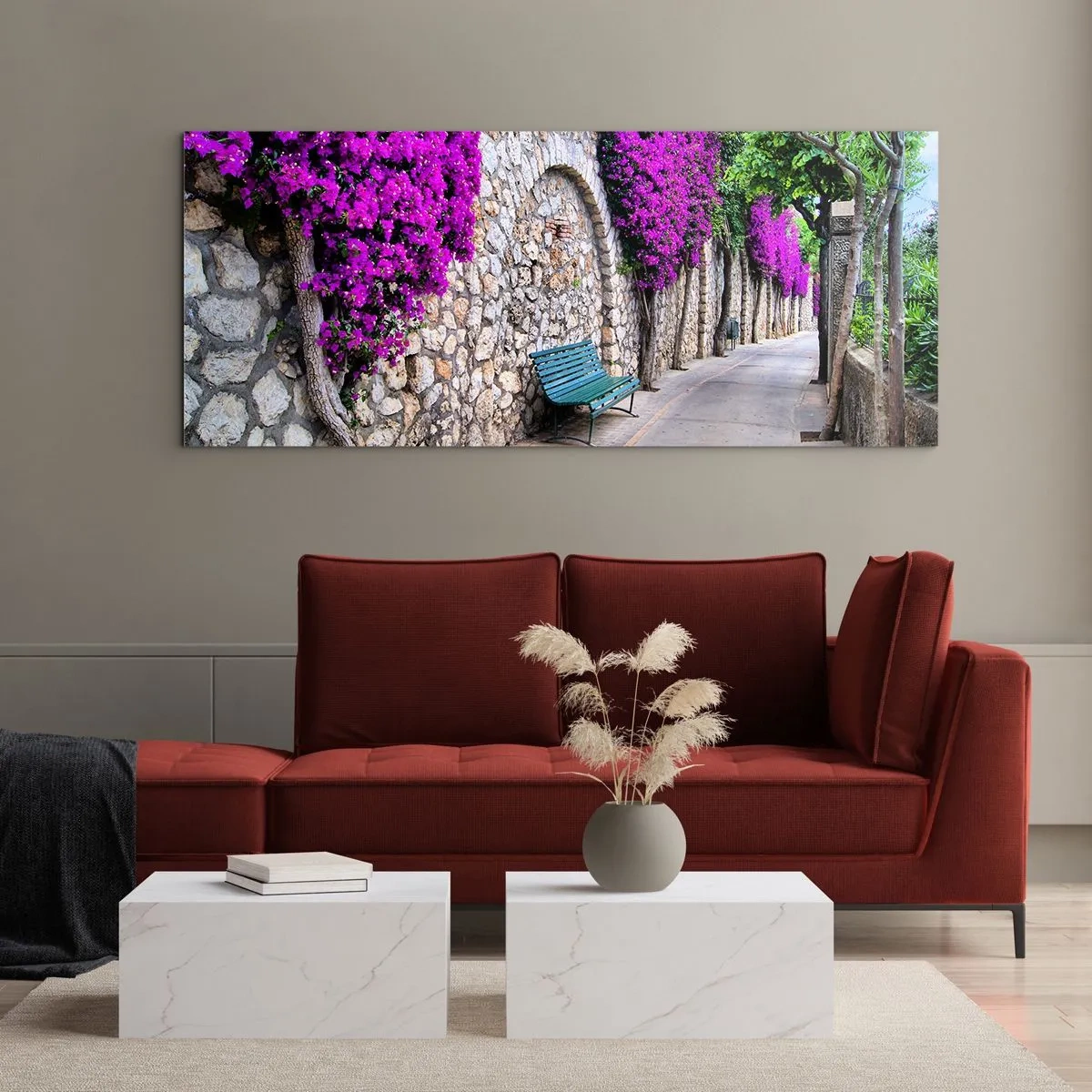 Obraz na szkle - Spotkajmy się jak najprędzej - 90x30 cm
