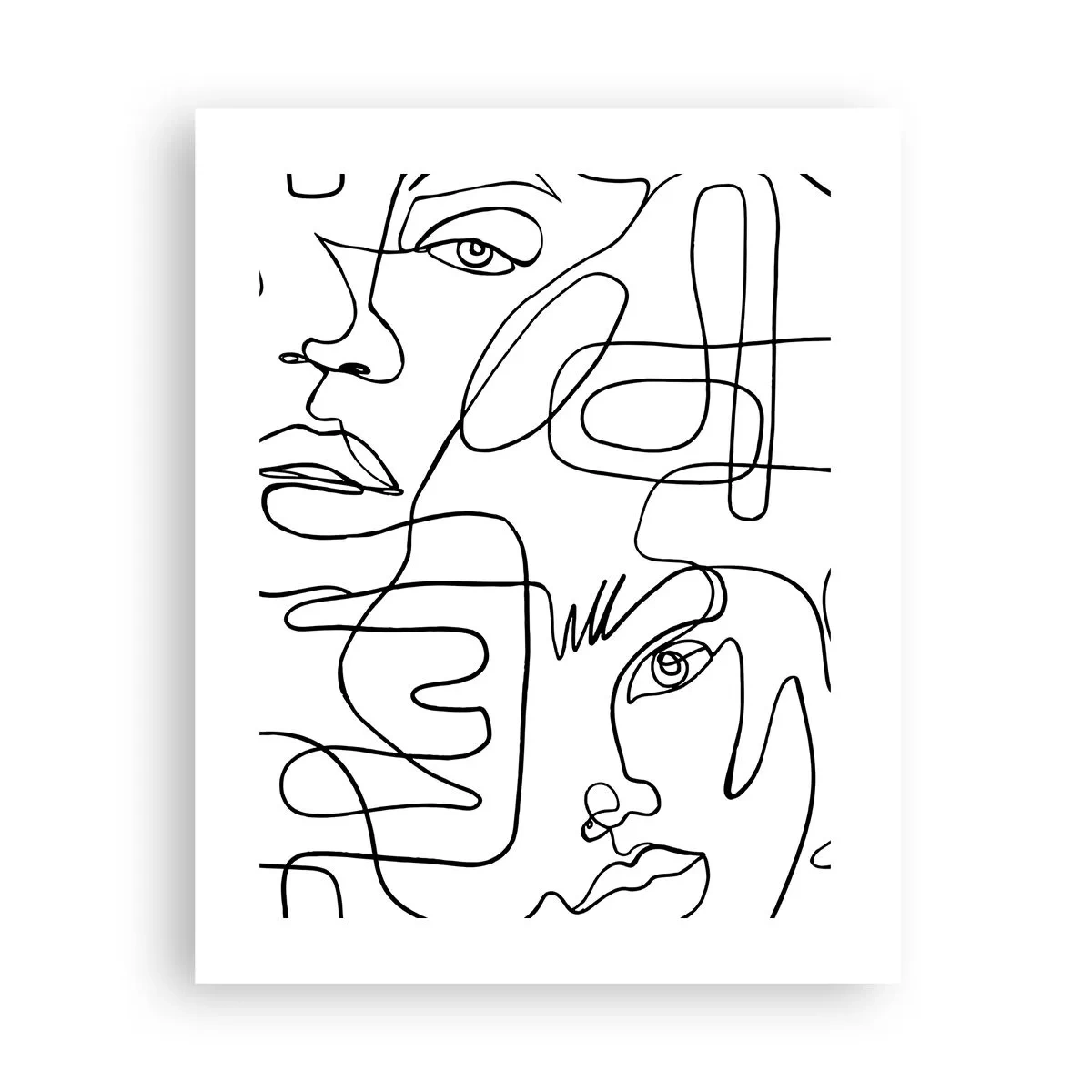 Plakat - W splątanych emocjach - 40x50 cm