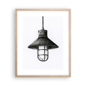 Plakat w ramie jasny dąb - Jak przed laty… - 40x50 cm