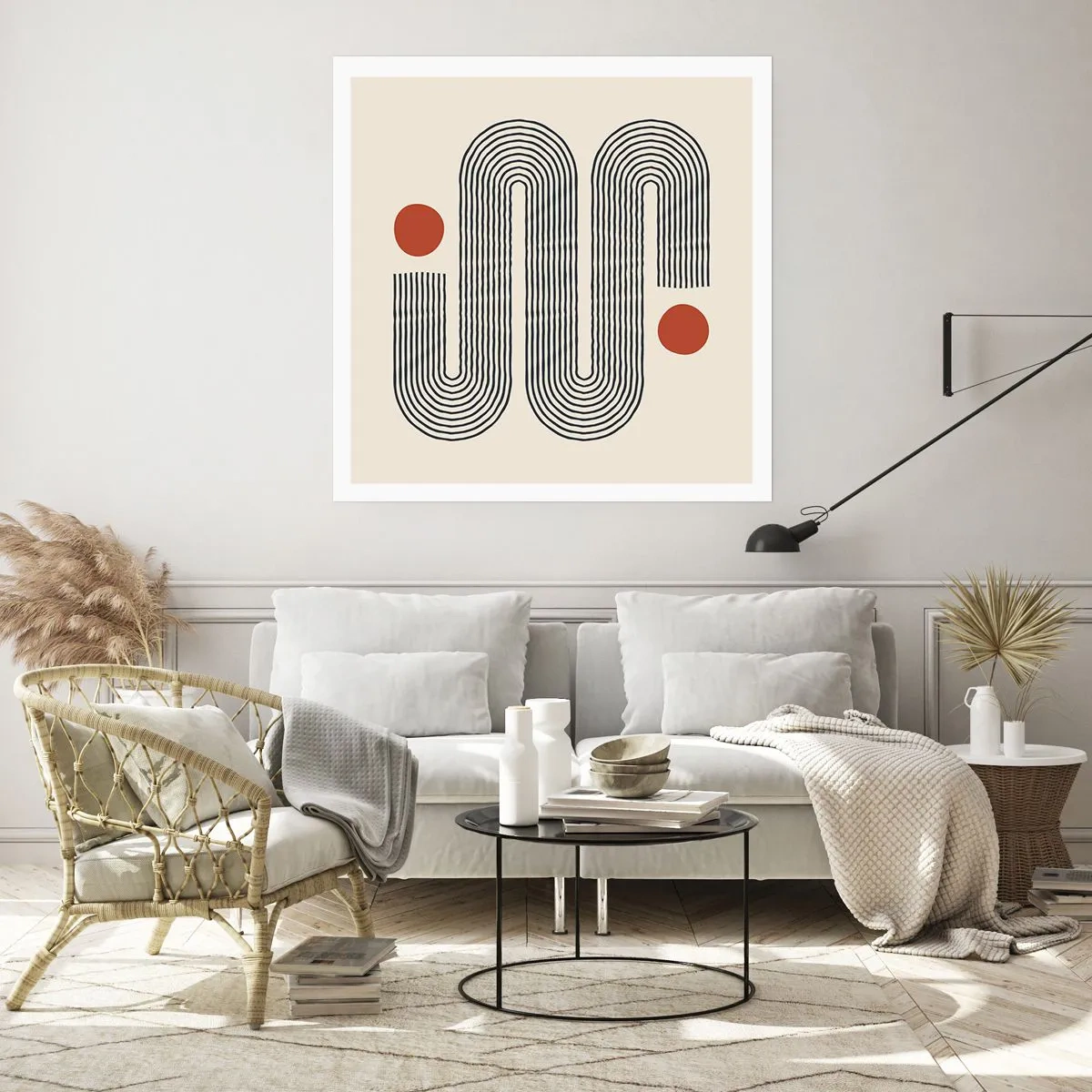 Plakat - Od początku do końca - 40x40 cm