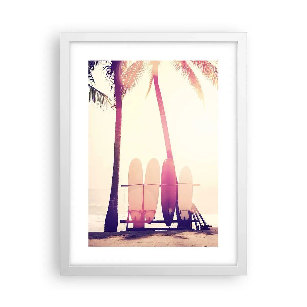 Plakat w białej ramie - To będzie wspaniały dzień - 30x40 cm