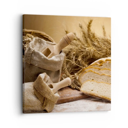 Obraz na płótnie - Jak nożem uciął - 30x30 cm