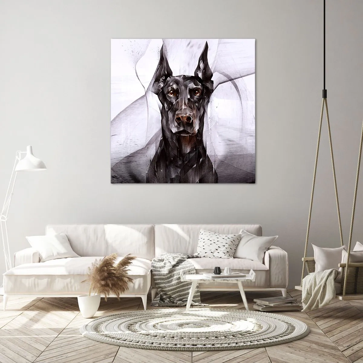 Obraz na płótnie - Szlachetnie urodzony - 70x70 cm