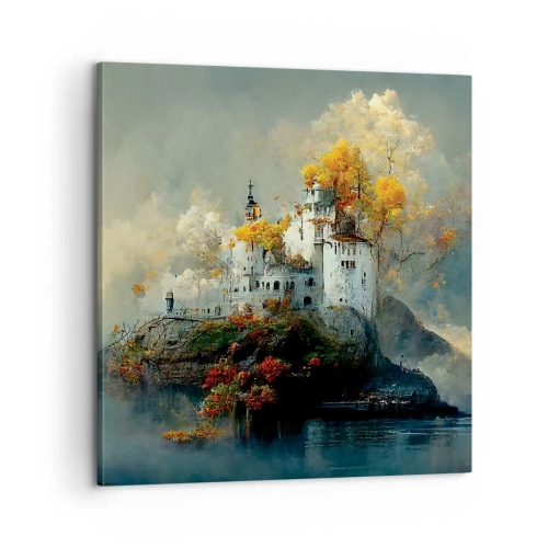 Obraz na płótnie - Początek romantycznej opowieści - 60x60 cm