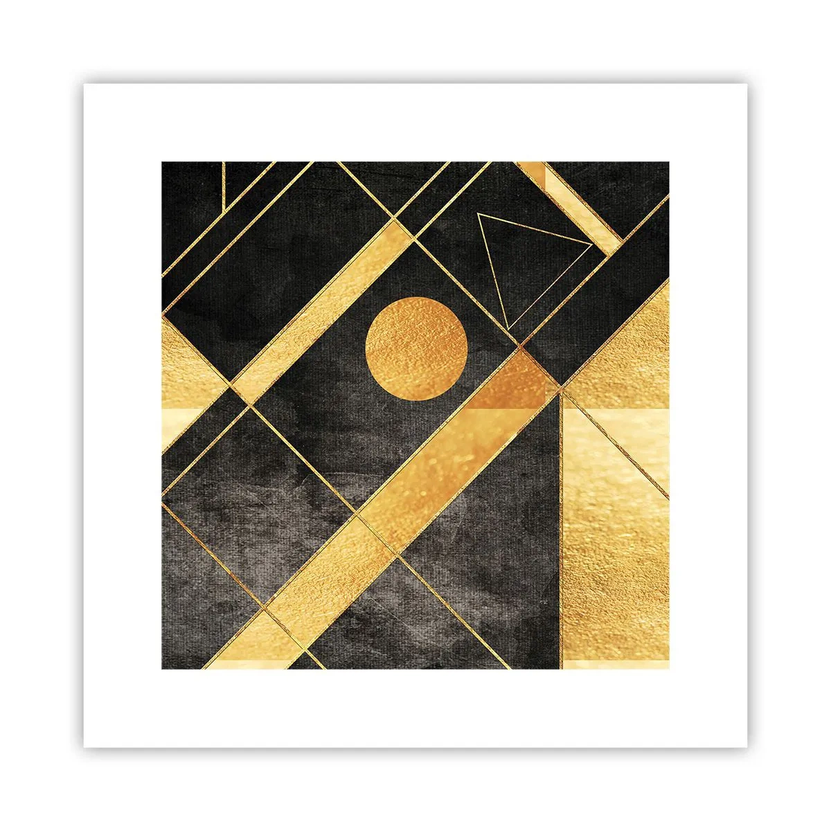 Plakat - Słońce pustyni - 30x30 cm