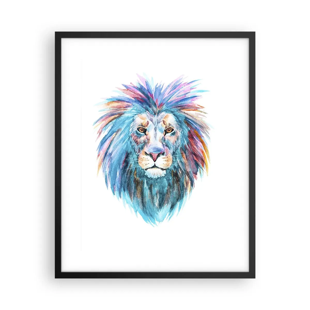 Plakat w czarnej ramie - Elektryzująca aura - 40x50 cm