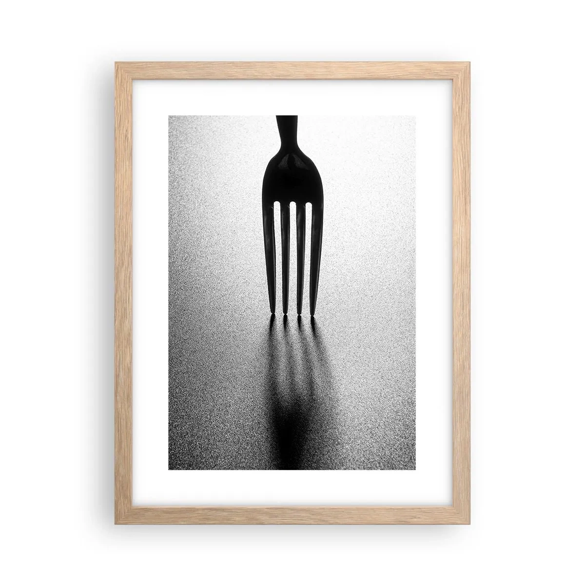 Plakat w ramie jasny dąb - Światło i cień - 30x40 cm