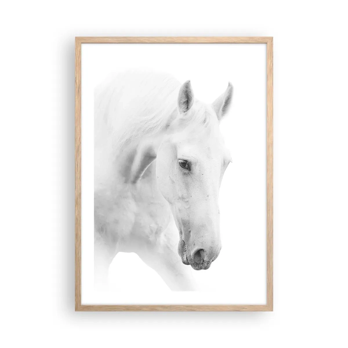 Plakat w ramie jasny dąb - Czy to jest przyjaźń…? - 50x70 cm