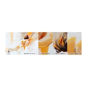 Fototapeta Próbka Premium Sand - W niebie bliskości - Sztuka, Zakochana Para, Miłość - 100x30 cm