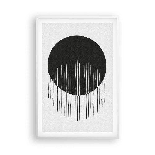 Plakat w białej ramie - Jego alter ego - 61x91 cm