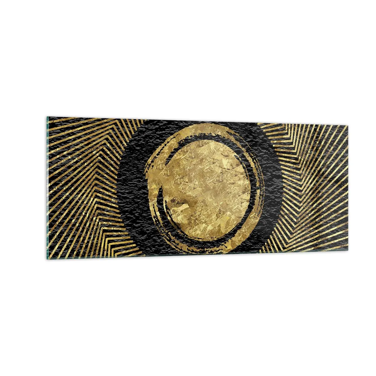 Obraz na szkle - Kompozycja glamour - 100x40 cm