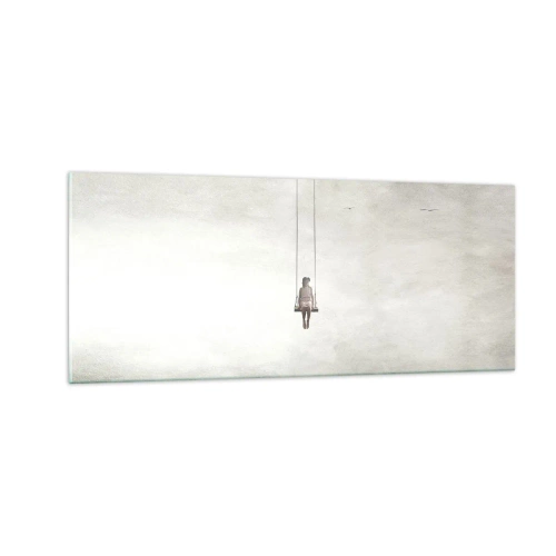 Obraz na szkle - Dziecko w nas - 100x40 cm