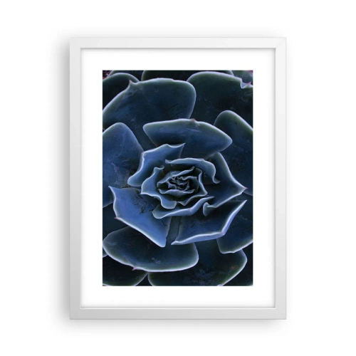 Plakat w białej ramie - Kwiat pustyni - 30x40 cm