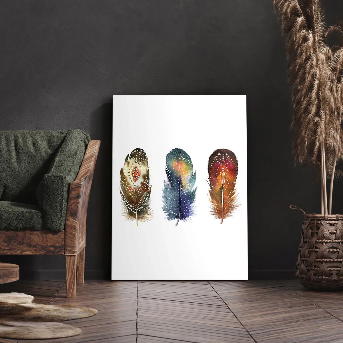 Obraz na płótnie - Rytuały, obrzędy, tajemnice - 65x120 cm