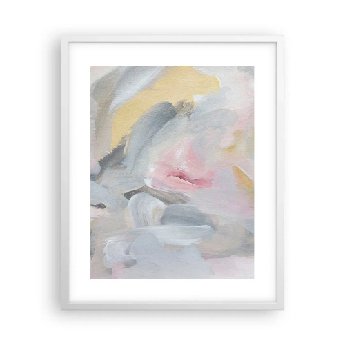Plakat w białej ramie - W pastelowym świecie - 40x50 cm