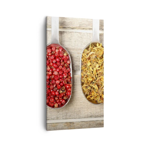 Obraz na płótnie - Kuchenna magia - 45x80 cm