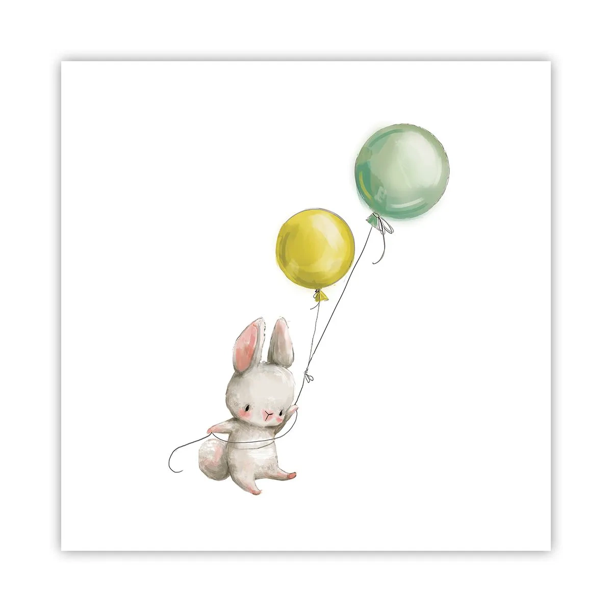 Plakat - Też polecę! - 50x50 cm