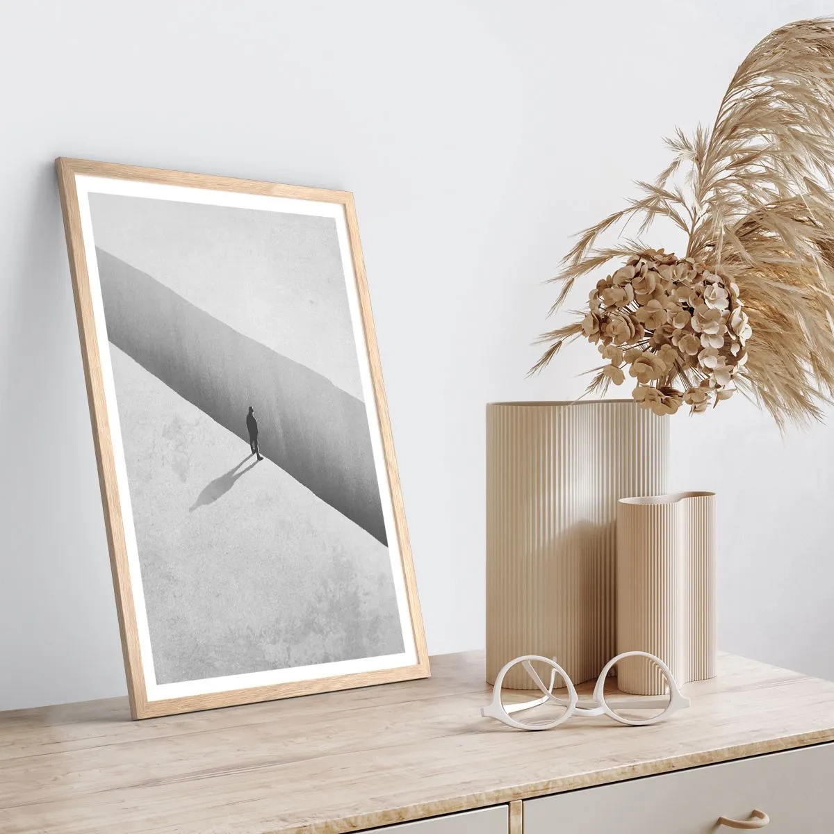 Plakat w ramie jasny dąb - Jasny cel - 70x100 cm