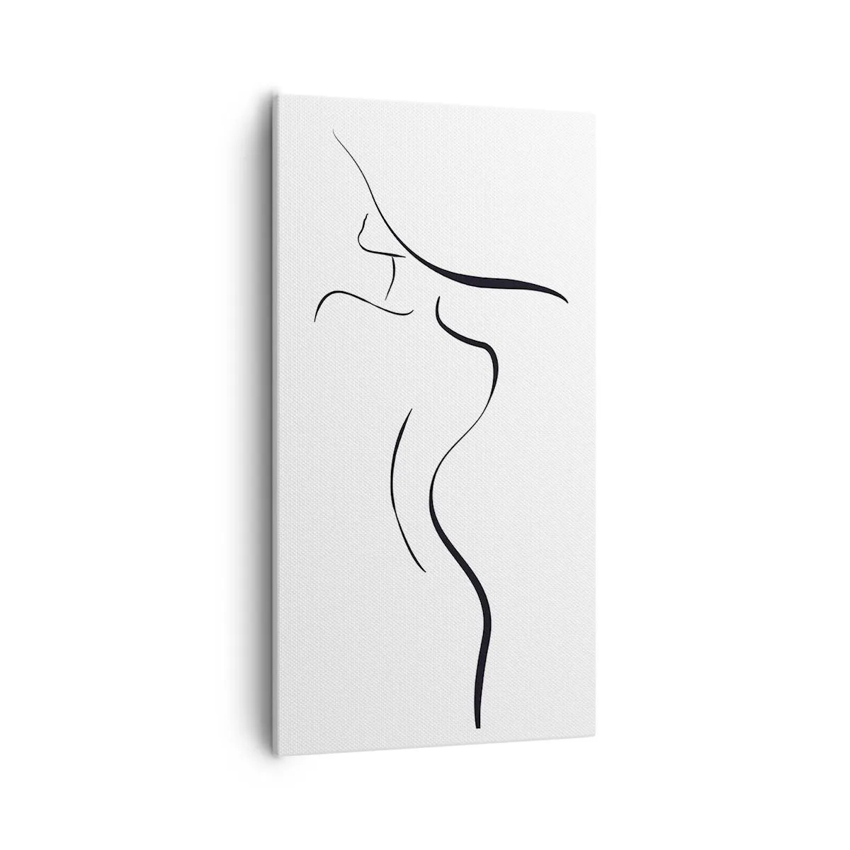 Obraz na płótnie - Nieuchwytna jak fala - 55x100 cm