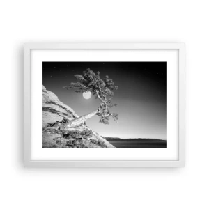 Plakat w białej ramie - Zwycięska wojowniczka - 40x30 cm