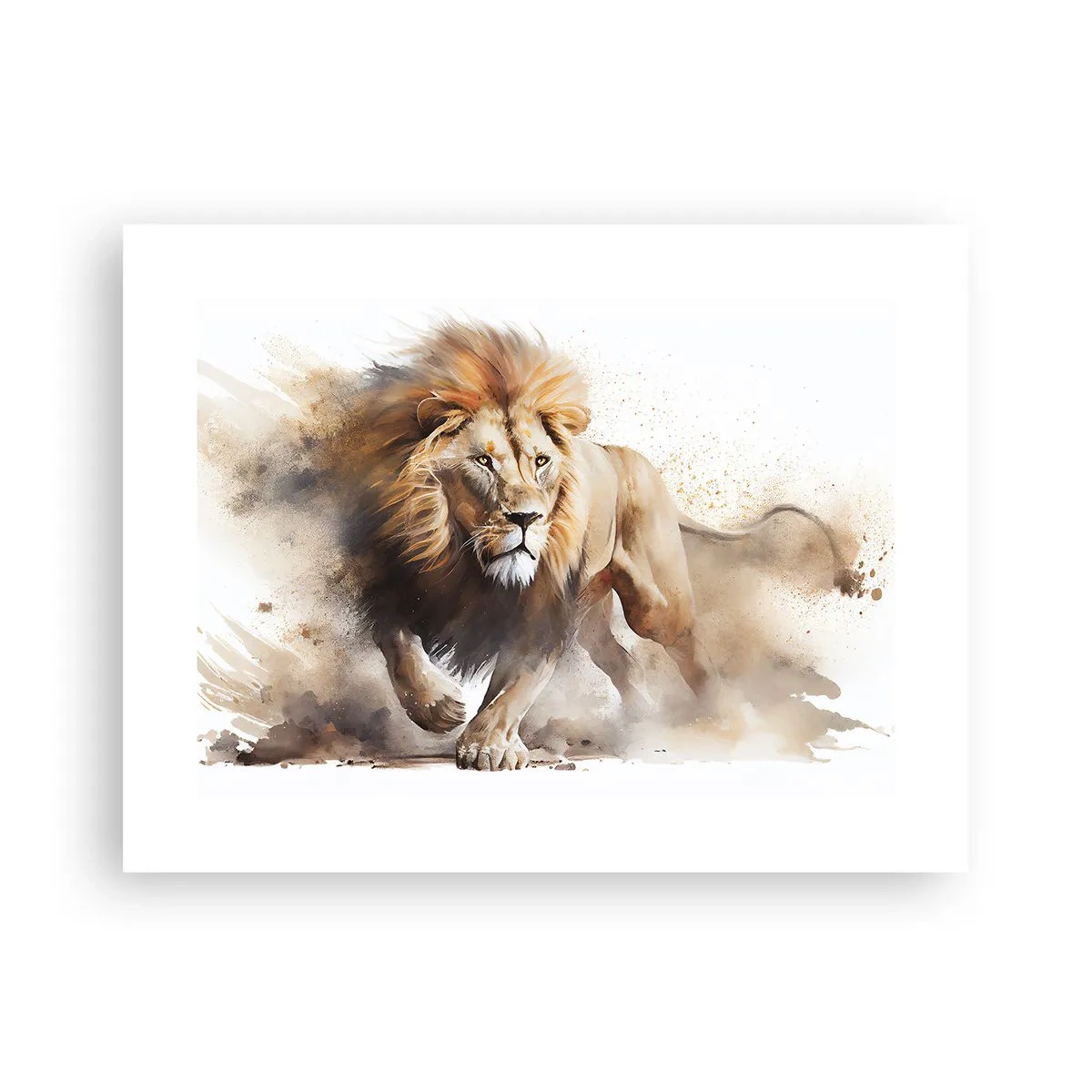 Plakat - Król ruszył - 40x30 cm