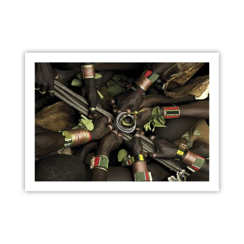 Plakat - Jesteśmy razem - 70x50 cm