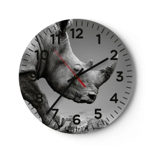 Zegar ścienny - Niepowstrzymana siła - 30x30 cm