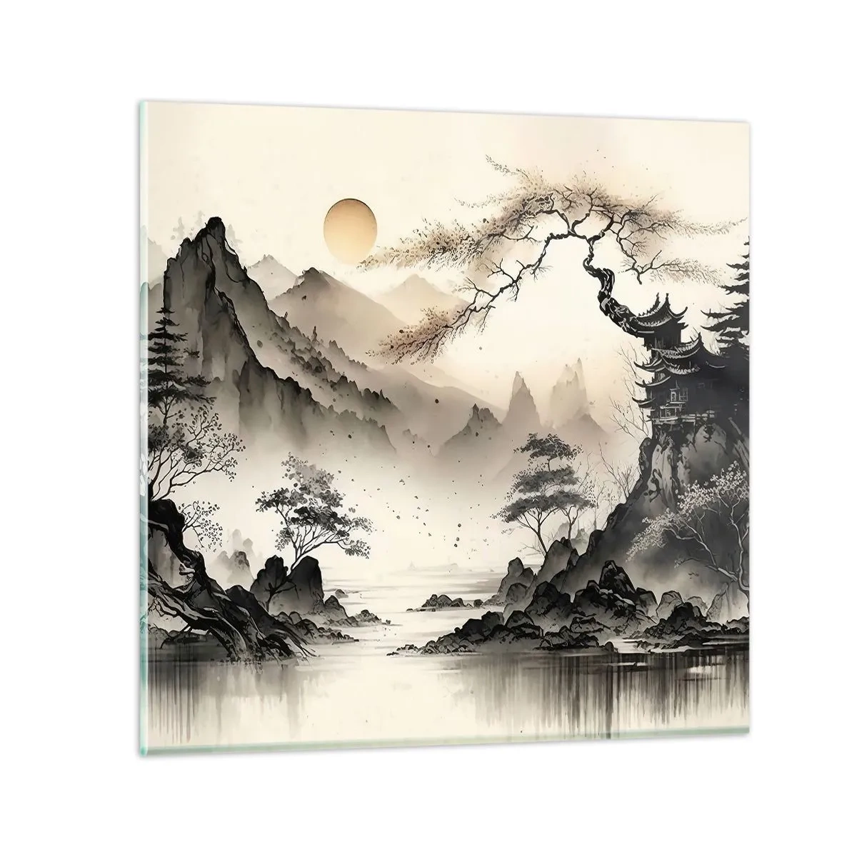 Obraz na szkle - Niepowtarzalny urok orientu - 70x70 cm